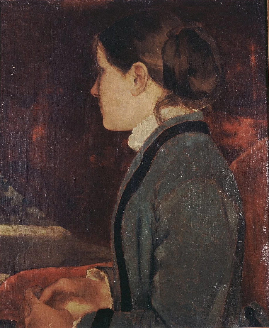 Noémi Renan di profilo - Musée de la Vie romantique, Parigi